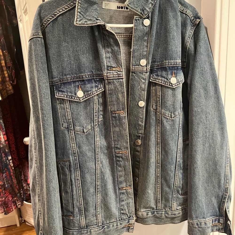 Top shop Moto Denim Jacket